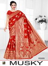Ronisha Musky Latest Fancy  Casual  Wear Silk Saree Collection 